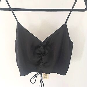 Wilfred Cropped Camisole - Black Sz Small - NEW